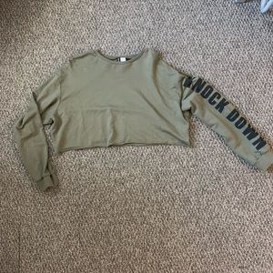H&M Long Sleeve Crop Top